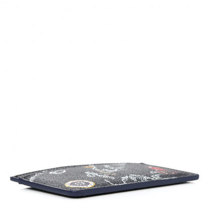 Louis Vuitton Damier Graphite World Map Porte Cartes Simple 3 of 4