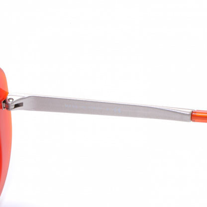 Chanel Oversized Frame Sunglasses Orange 6045 4 of 4