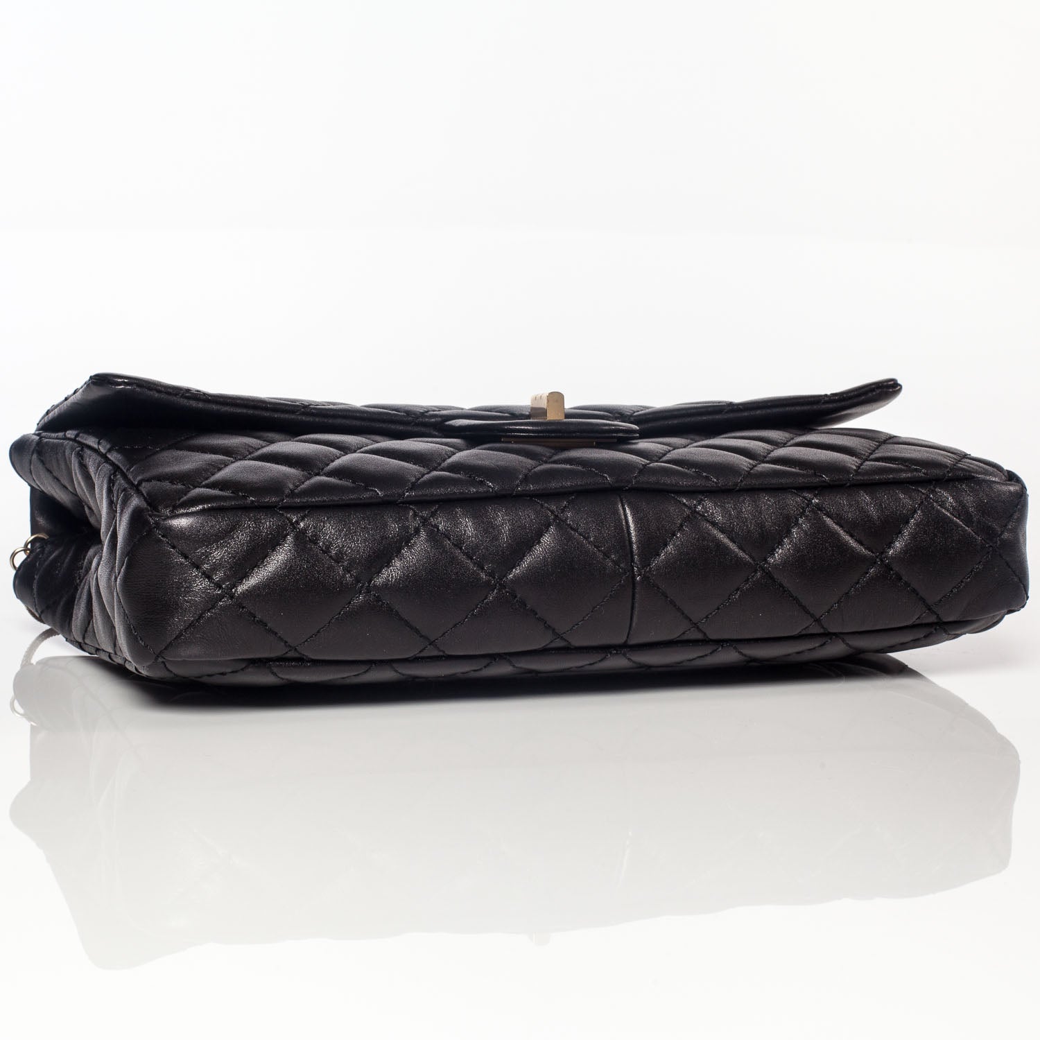 Chanel Lambskin Reissue 2.55 Clutch Black 4 of 9