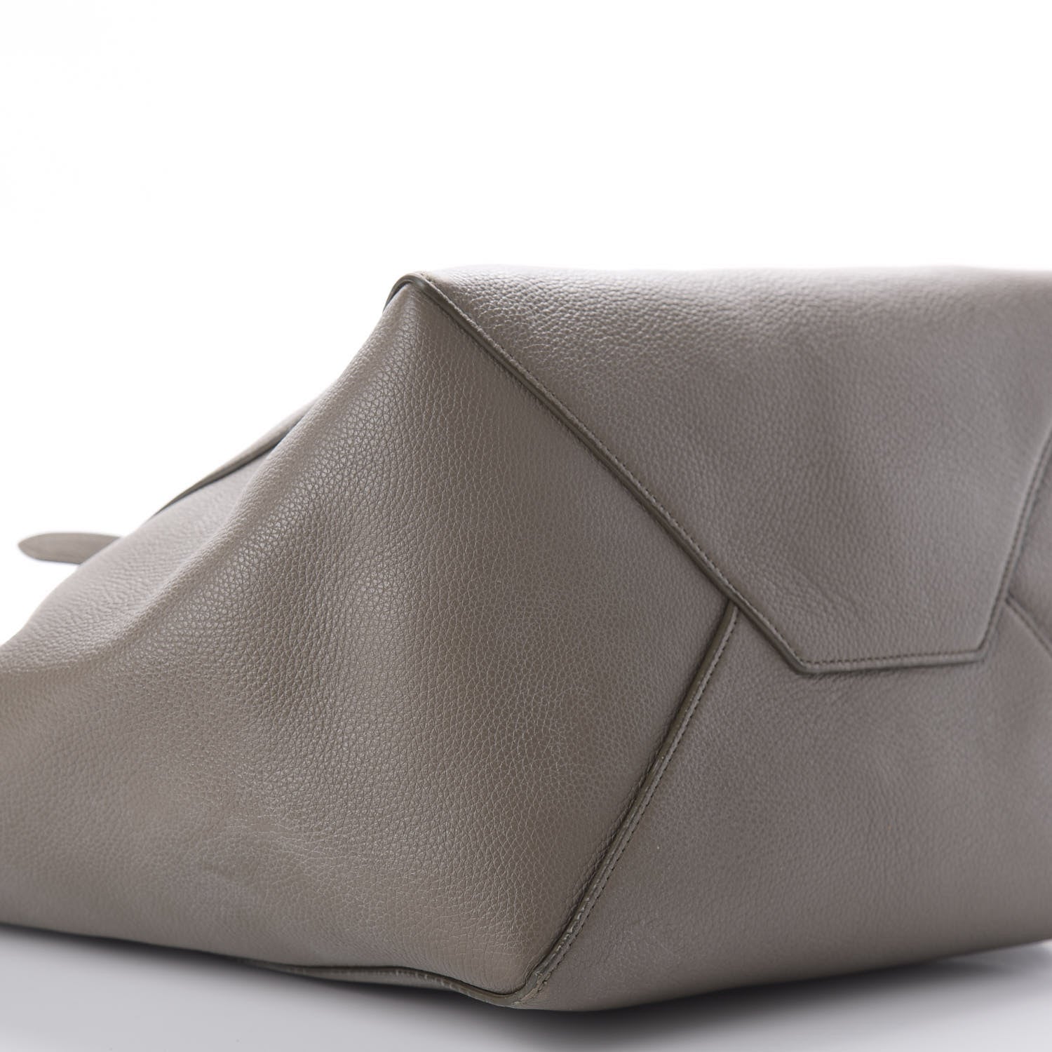 Celine Soft Grained Calfskin Medium Belt Cabas Phantom Taupe 6 of 12