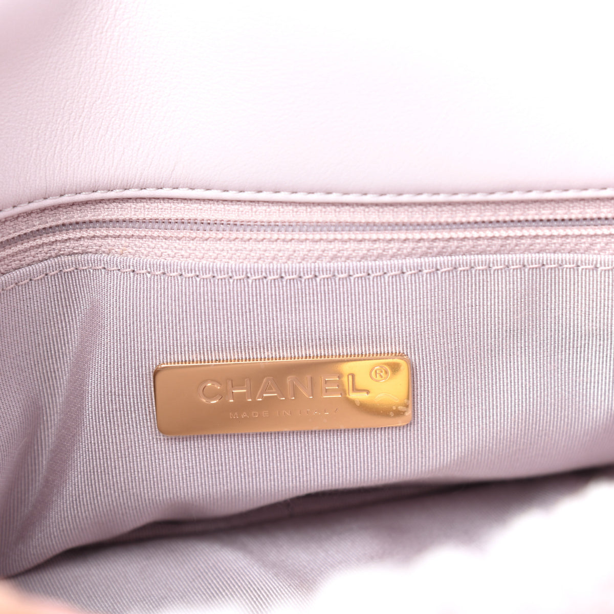 Chanel Shearling Sheepskin Medium Chanel 19 Flap Light Pink 6 of 11