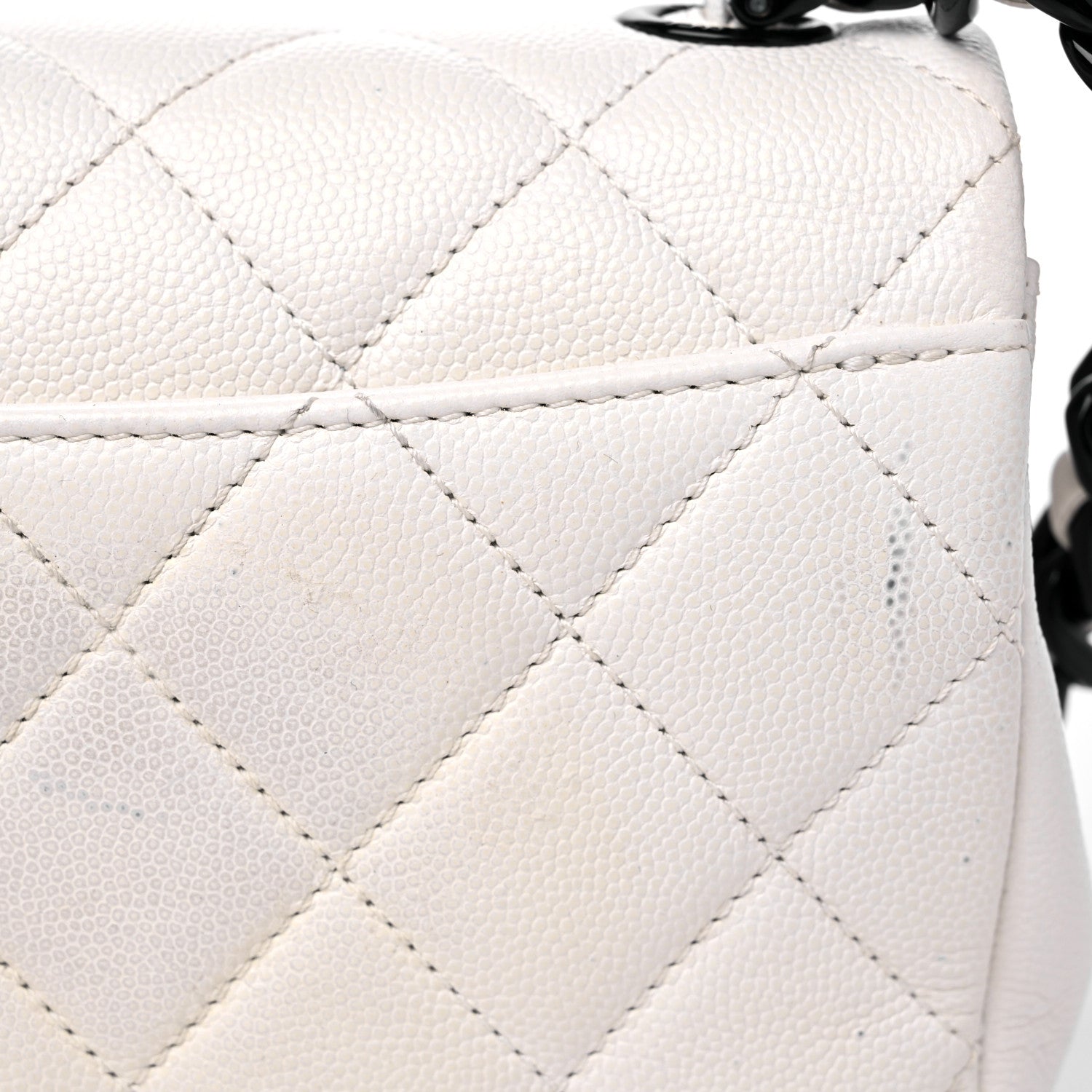 Chanel Caviar Quilted My Everything Small Flap White Black 13 of 15