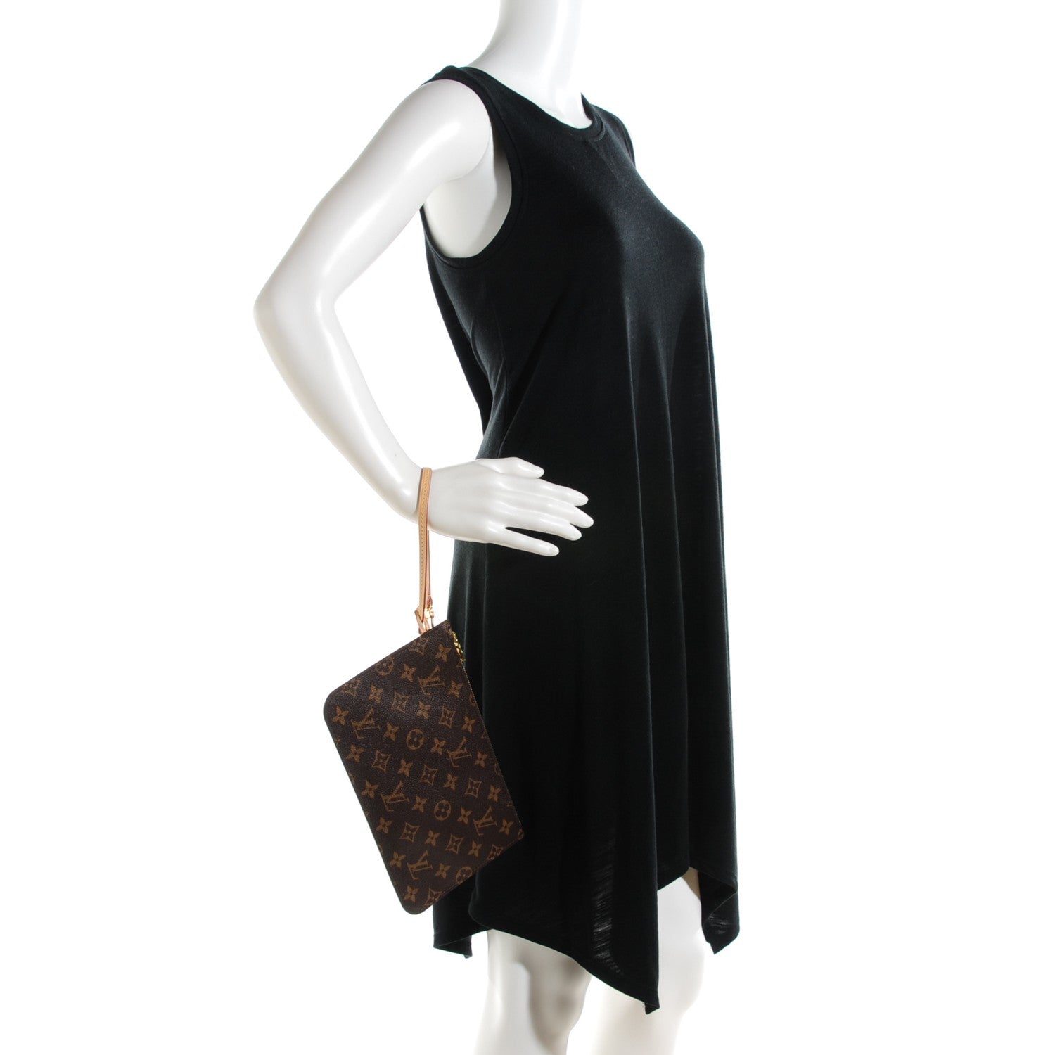 Louis Vuitton Monogram Neverfull MM GM Pochette 2 of 9