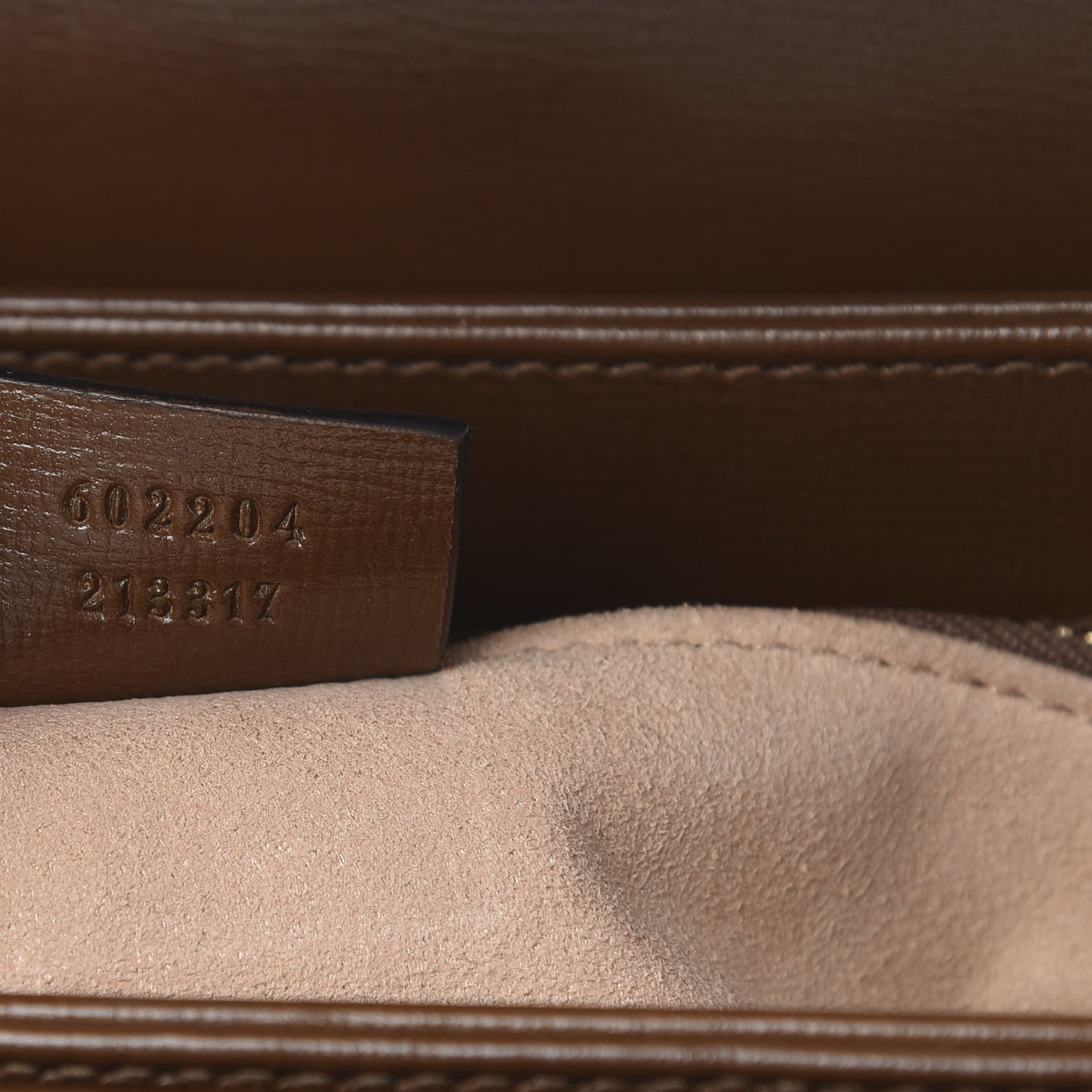 GG Supreme Monogram Horsebit 1955 Shoulder Bag Beige Brown Sugar