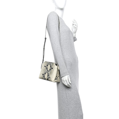 Khaite Python Embossed Lina Bag Natural 2 of 9