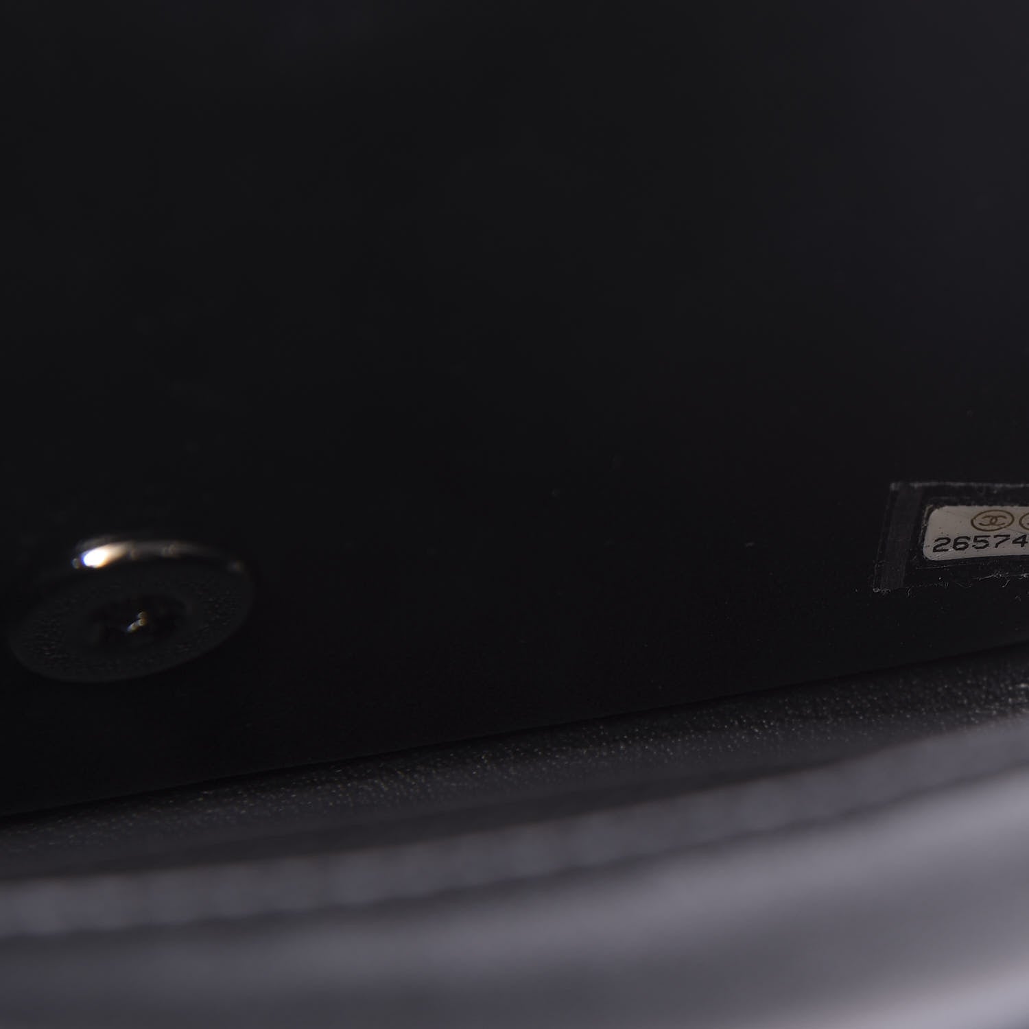 Chanel Lambskin Quilted Mini Square Flap Black 9 of 10