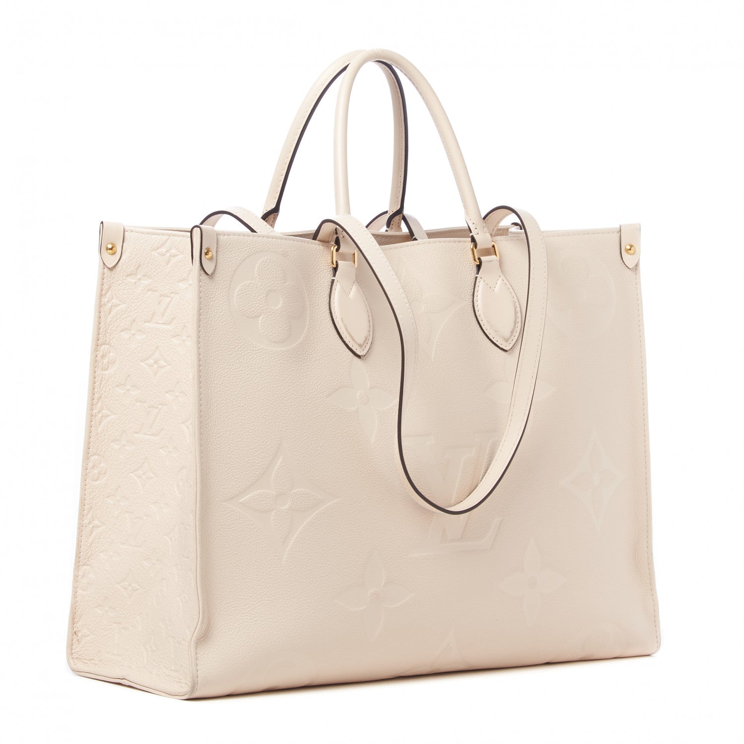 Louis Vuitton Empreinte Monogram Giant Onthego GM Creme 2 of 7