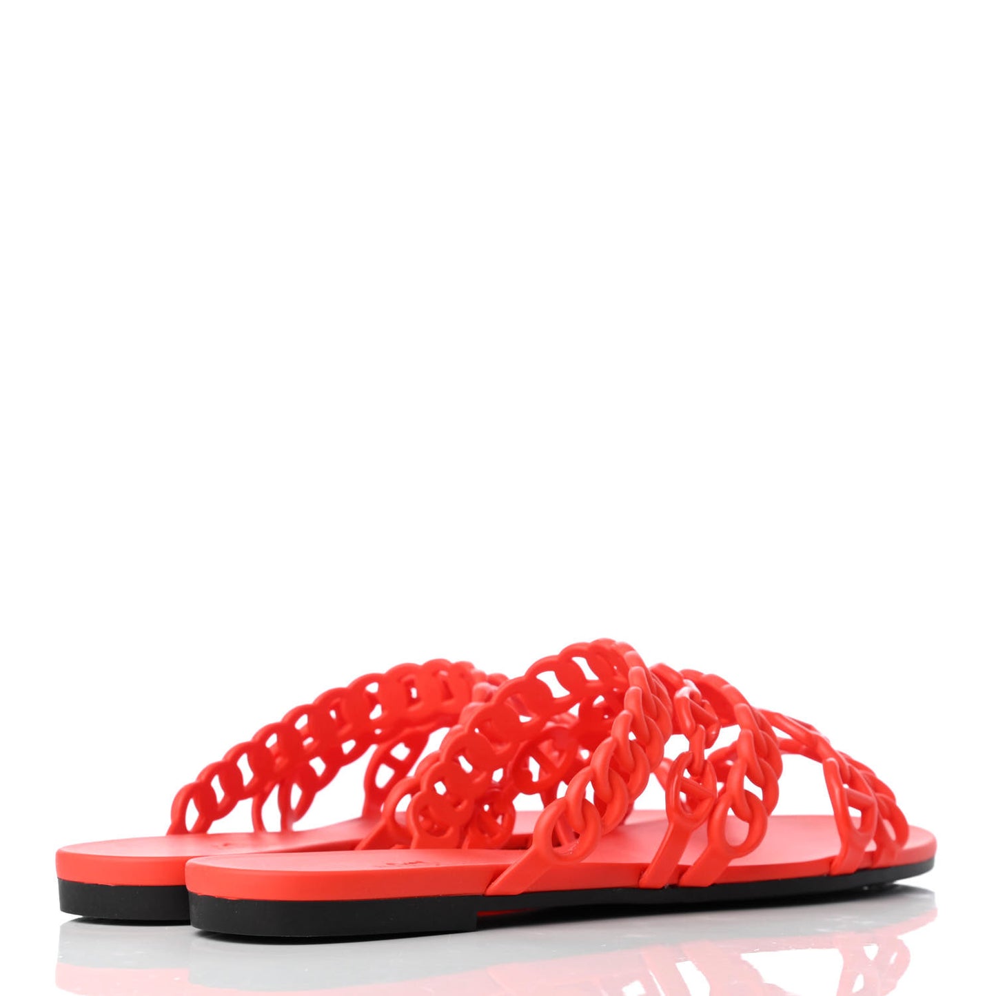 Rubber Chaine d'Ancre Nude Sandals 36 Pavot