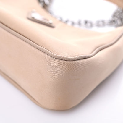 Prada Tessuto Nylon Saffiano Mini Re-Edition 2000 Shoulder Bag Cammeo 8 of 15