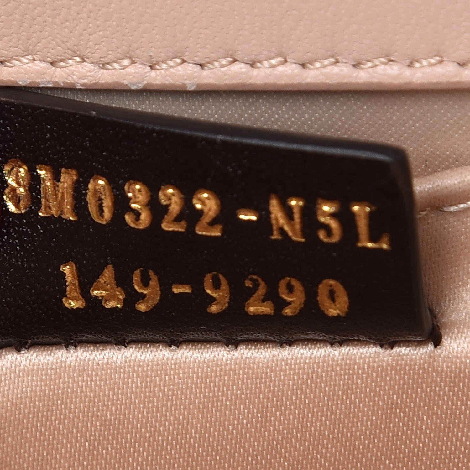 Fendi Snakeskin Mini Rush Clutch Blush 7 of 8