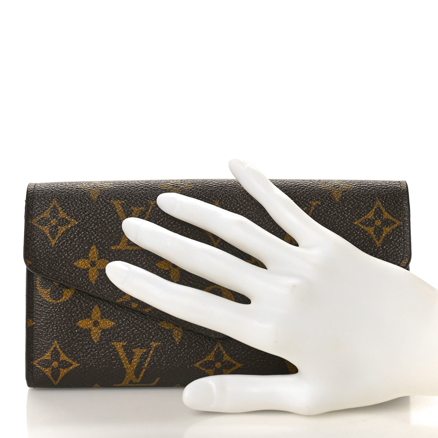 Louis Vuitton Monogram Sarah Wallet NM 2 of 11