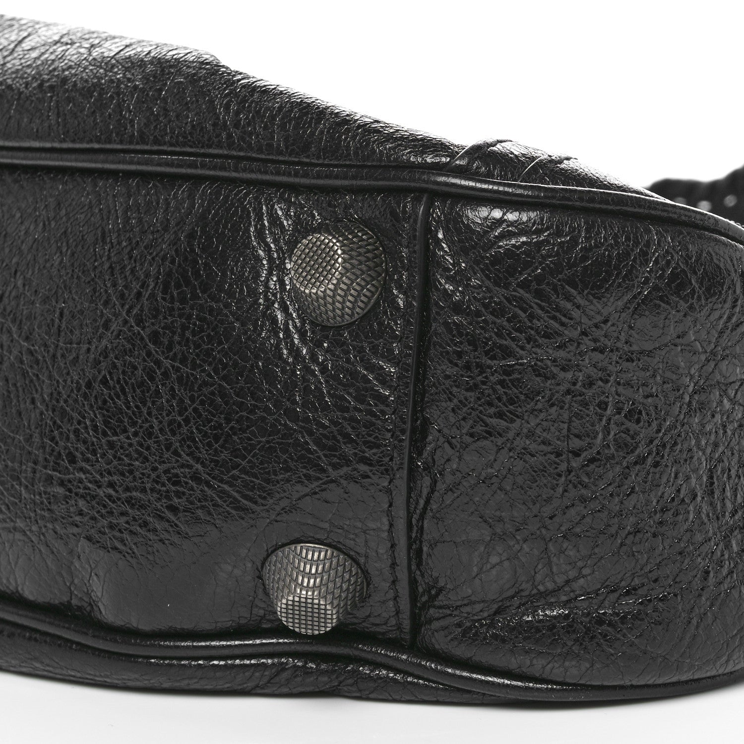 Balenciaga Agneau Arena Monochrome Small Le Cagole Shoulder Bag Black 11 of 14