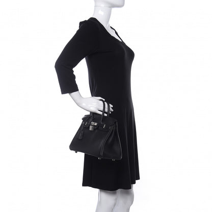 Hermes Swift Birkin 25 Black 2 of 36