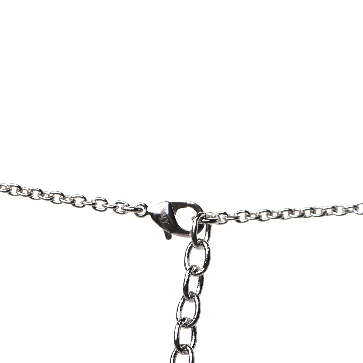 Louis Vuitton Essential V Necklace Silver 5 of 7