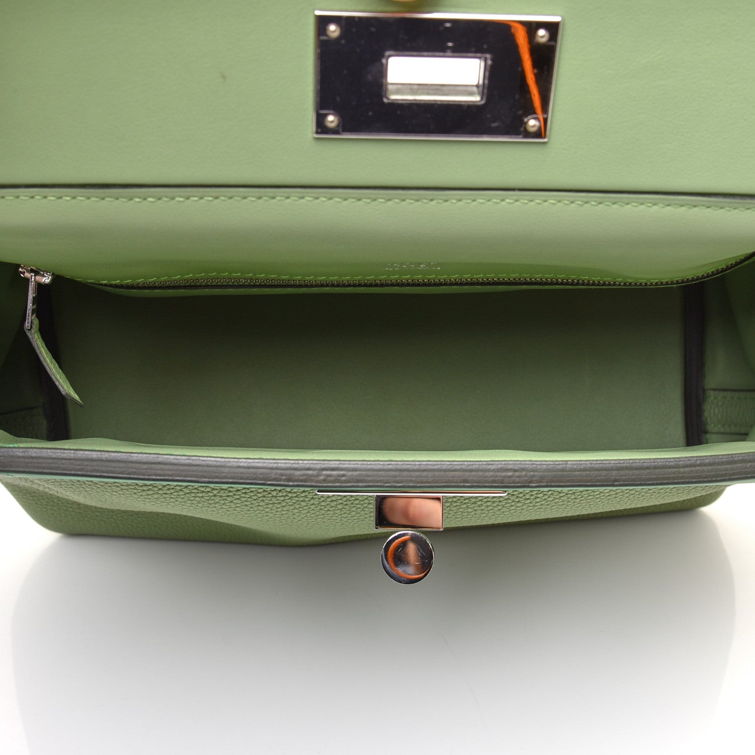 Hermes Togo Swift 24/24 29 Vert Criquet 5 of 10