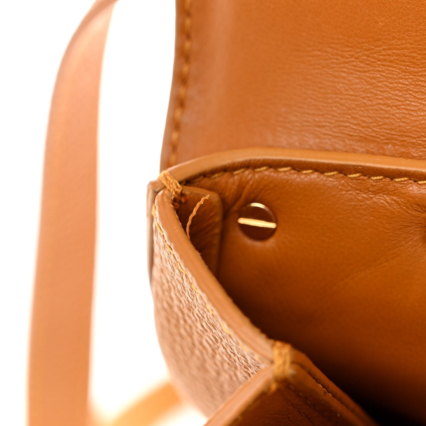 Calfskin Mount Envelope Bag Cob