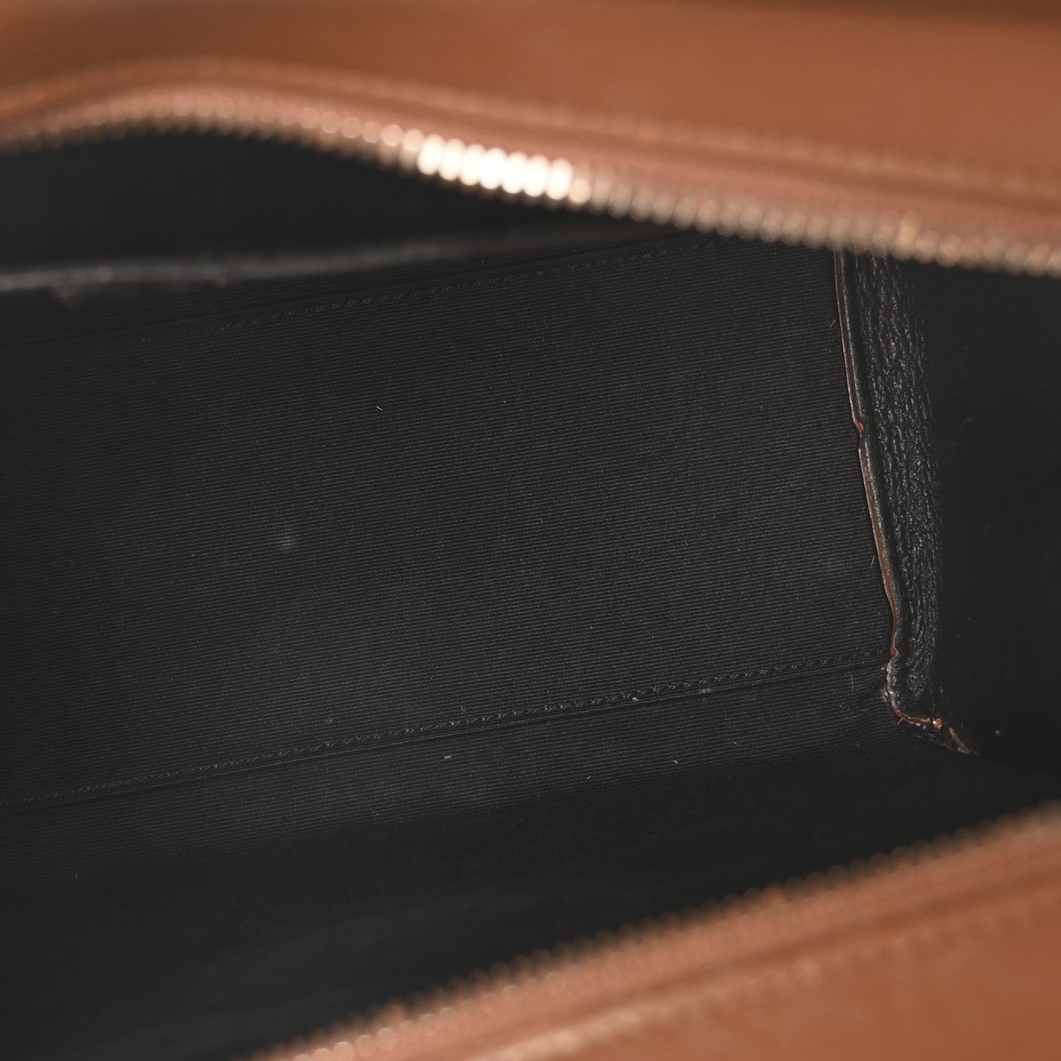 Saint Laurent Canvas Calfskin Small Uptown Tote Brown 5 of 10