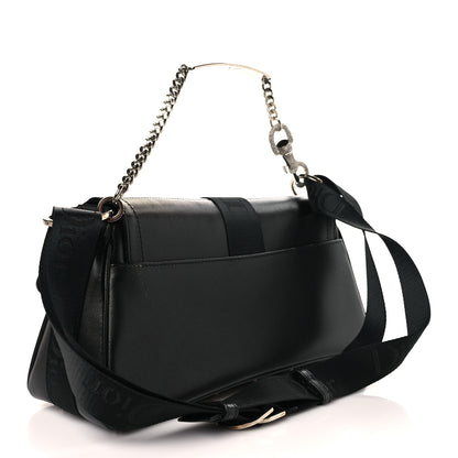 Christian Dior Coated Canvas Crystal Hardcore Bag Black 3 of 11
