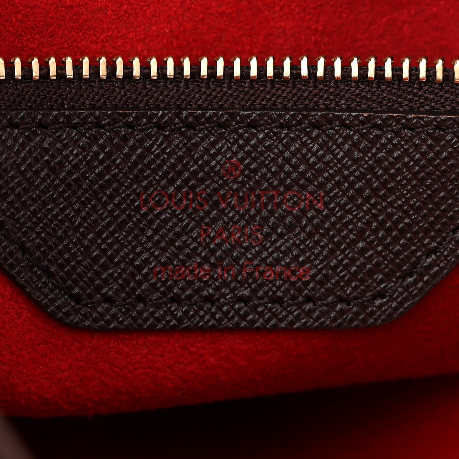 Louis Vuitton Damier Ebene Marais Bucket 23 7 of 10