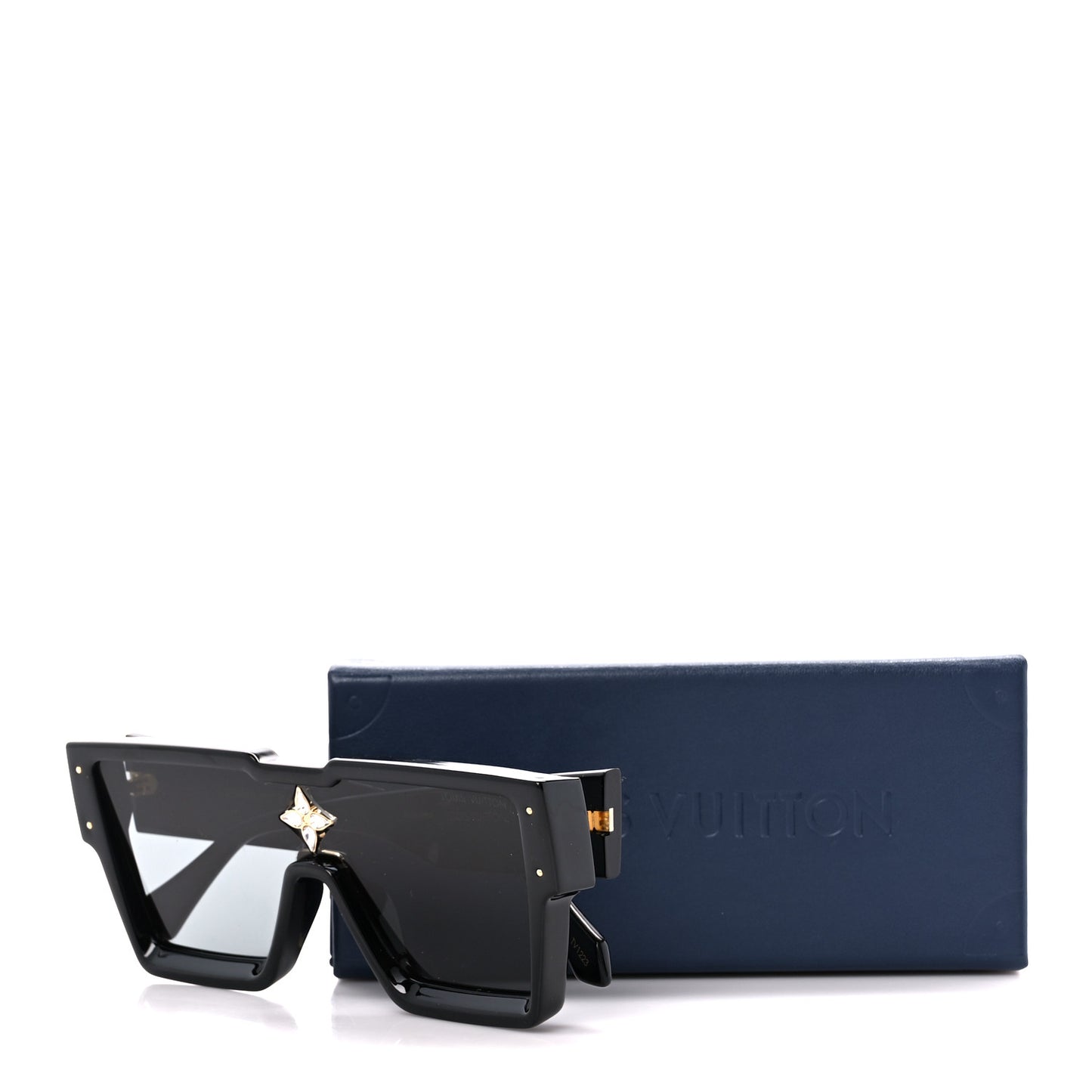 Acetate Swarovski Crystal Cyclone Sunglasses Z1578W Black