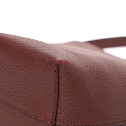 The Row Grained Calfskin Small N/S Park Tote Burnt Wood 10 of 10