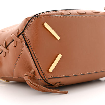 Loewe Calfskin Small Laced Puzzle Bag Tan 8 of 15
