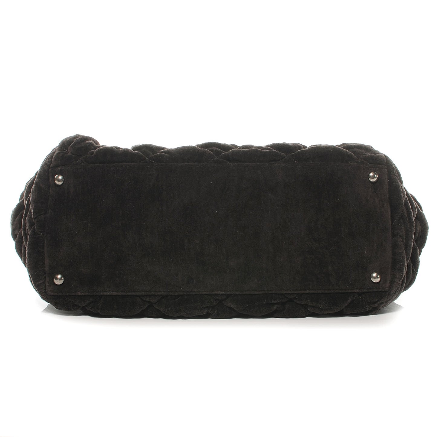Velour Bubble Quilt Moscow Bowler Brown