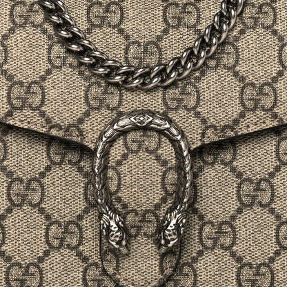 Gucci GG Supreme Monogram Mini Dionysus Chain Wallet Beige Taupe 7 of 12