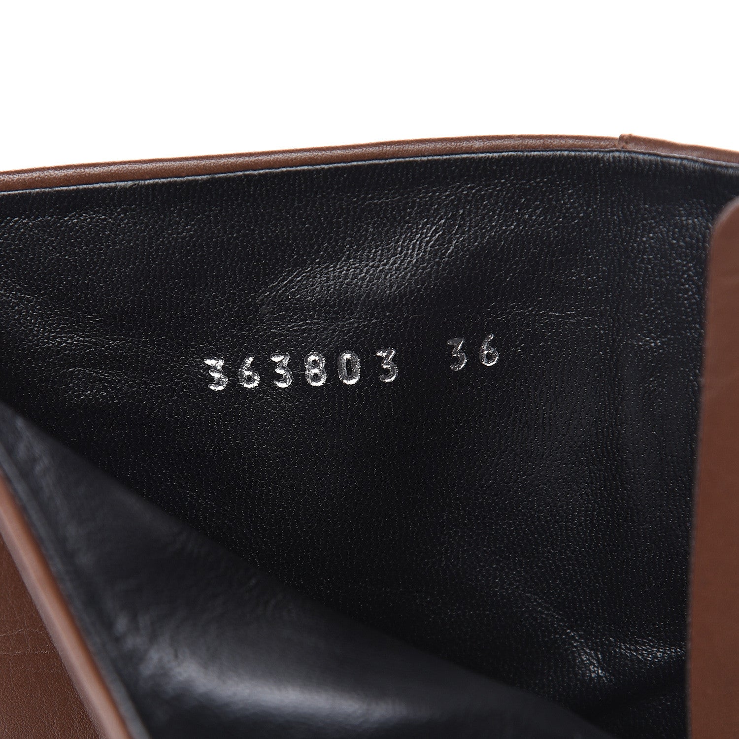 Gucci Calfskin Twiggy Boot Horsebit 36 Nut Brown 7 of 15