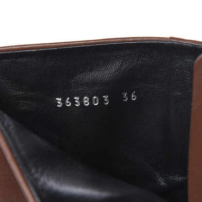 Gucci Calfskin Twiggy Boot Horsebit 36 Nut Brown 7 of 15