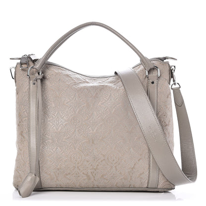 Louis Vuitton Monogram Lambskin Antheia IXIA PM Gris Clair 1 of 8