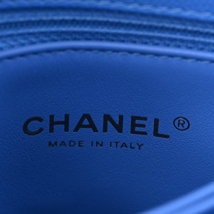 Chanel Caviar Quilted Extra Mini Coco Handle Flap Blue 6 of 11