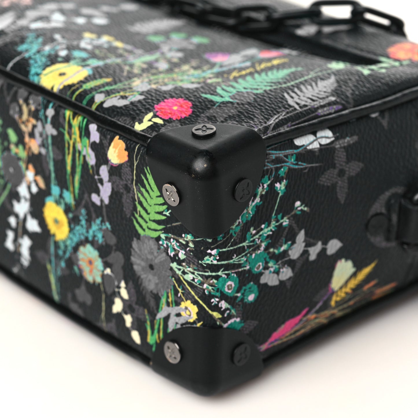 Monogram Eclipse Flower Print Mini Soft Trunk