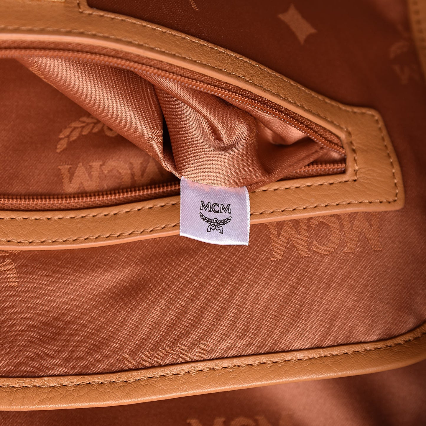 Visetos Large Stark Backpack Cognac