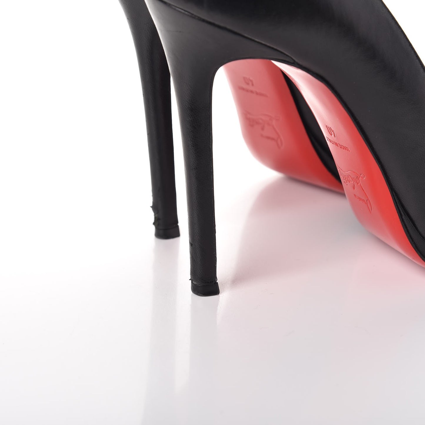 Calfskin Bruges 120 Pumps 40 Black