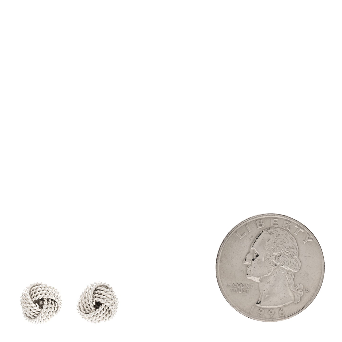 Sterling Silver Twist Knot Earrings