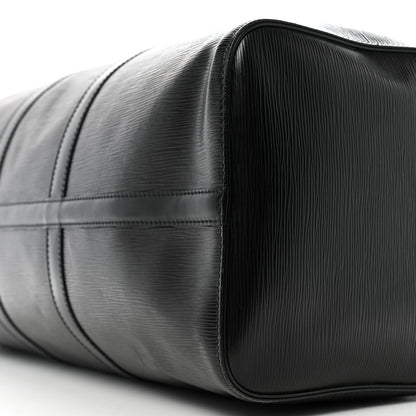 Louis Vuitton Epi Keepall 50 Black 9 of 9