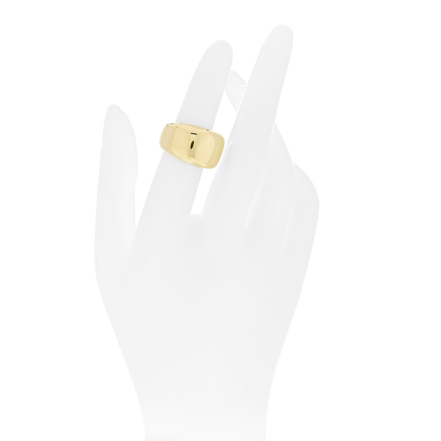 18K Yellow Gold Nouvelle Vague Dome Ring 49 5