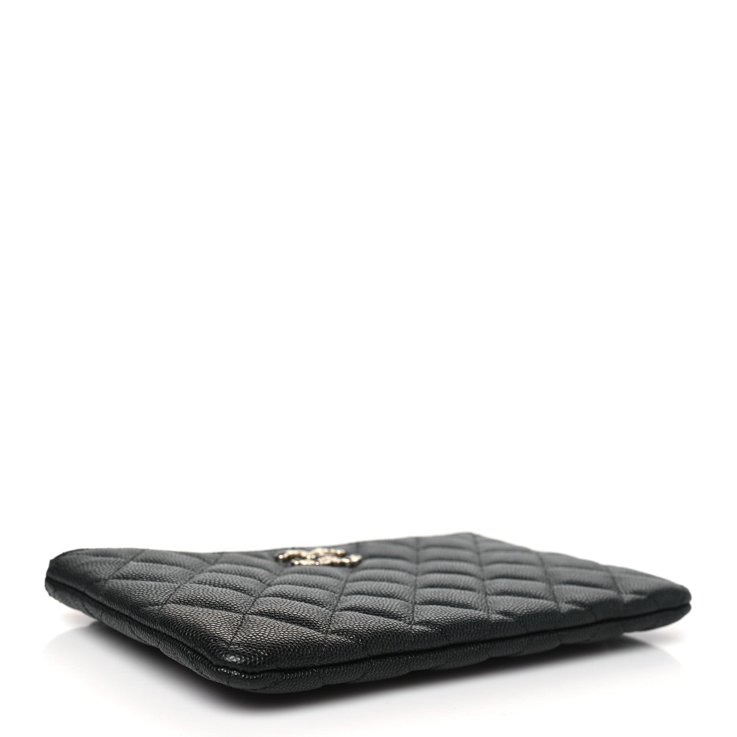 Chanel Caviar Quilted Coco Candy Small Cosmetic Case Black 4 of 10