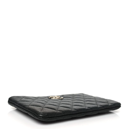 Chanel Caviar Quilted Coco Candy Small Cosmetic Case Black 4 of 10