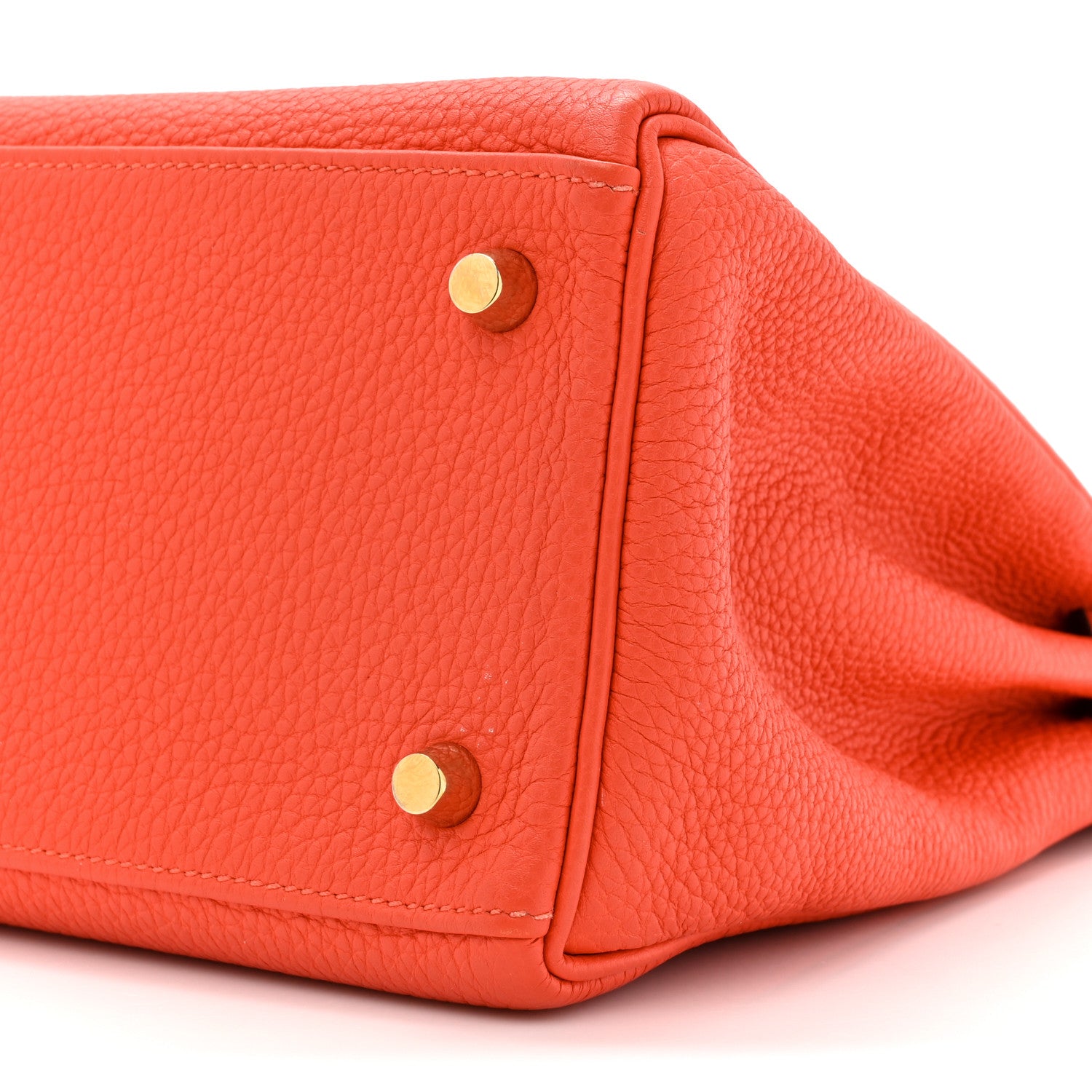 Hermes Togo Kelly Retourne 28 Capucine 9 of 14