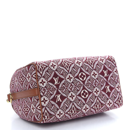 Louis Vuitton Jacquard Since 1854 Speedy Bandouliere 25 Bordeaux 4 of 9
