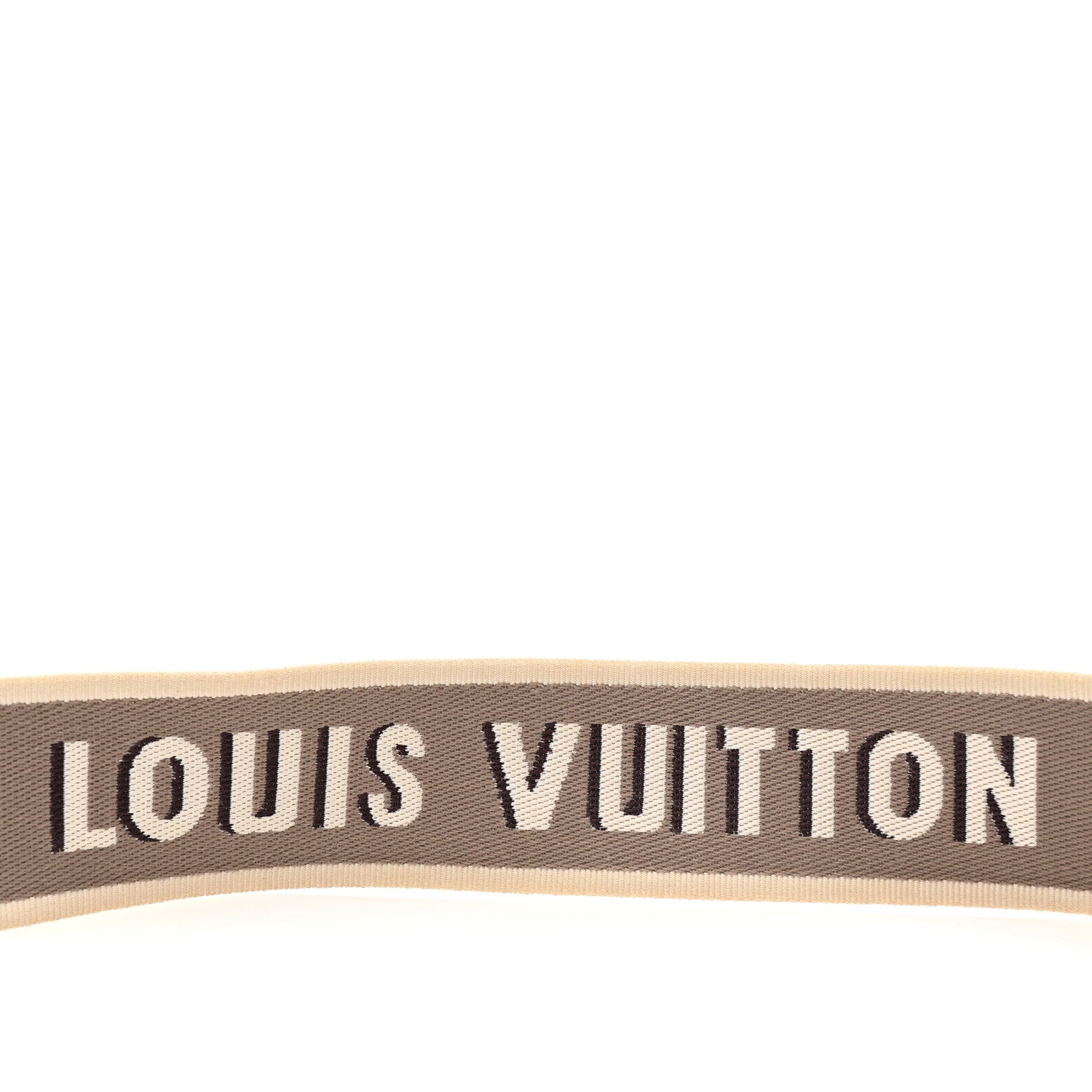 Louis Vuitton Jacquard Diane Shoulder Strap Tourterelle Creme 4 of 5