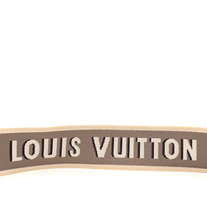 Louis Vuitton Jacquard Diane Shoulder Strap Tourterelle Creme 4 of 5