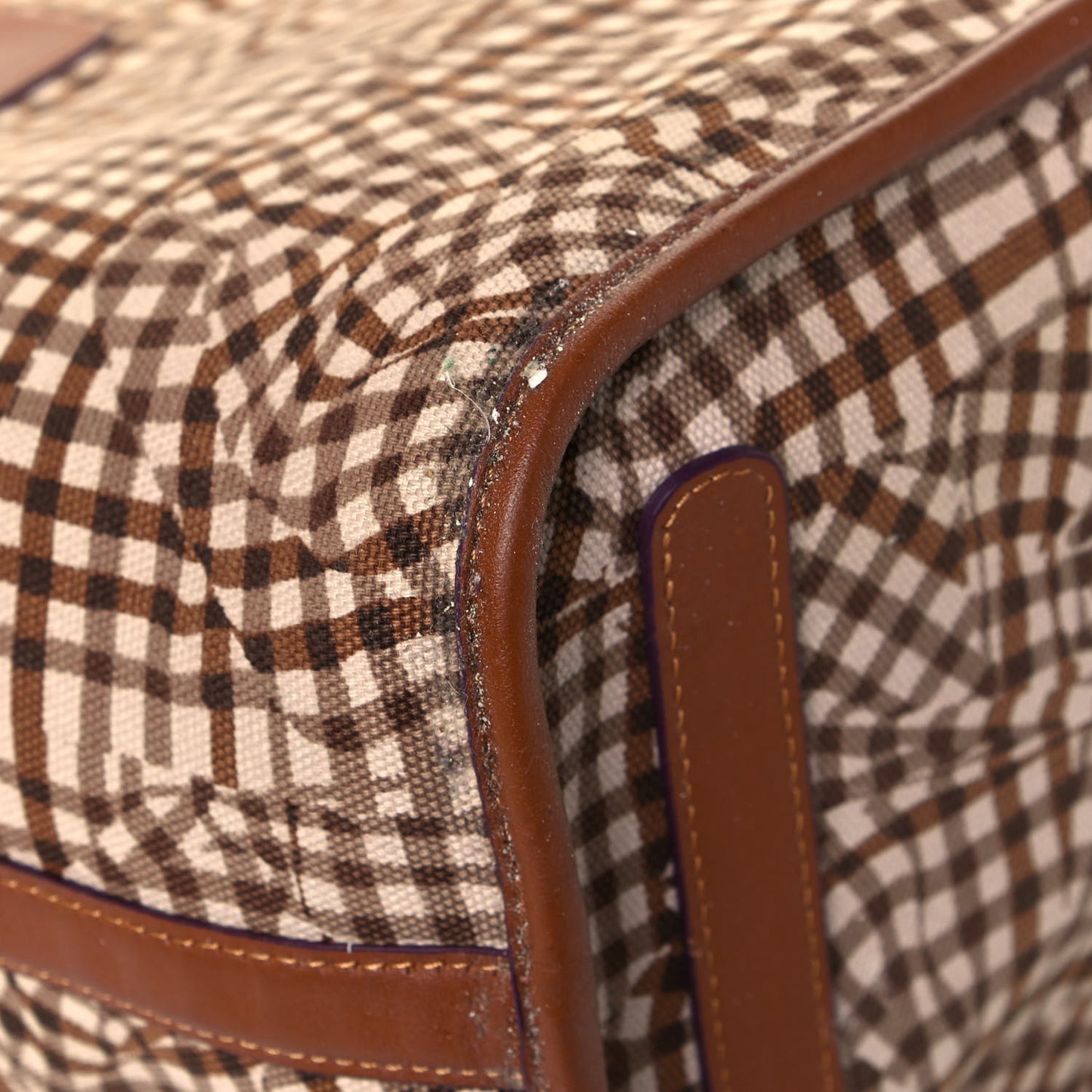 Visetos Medium Liz Reversible Shopper Tote Cognac