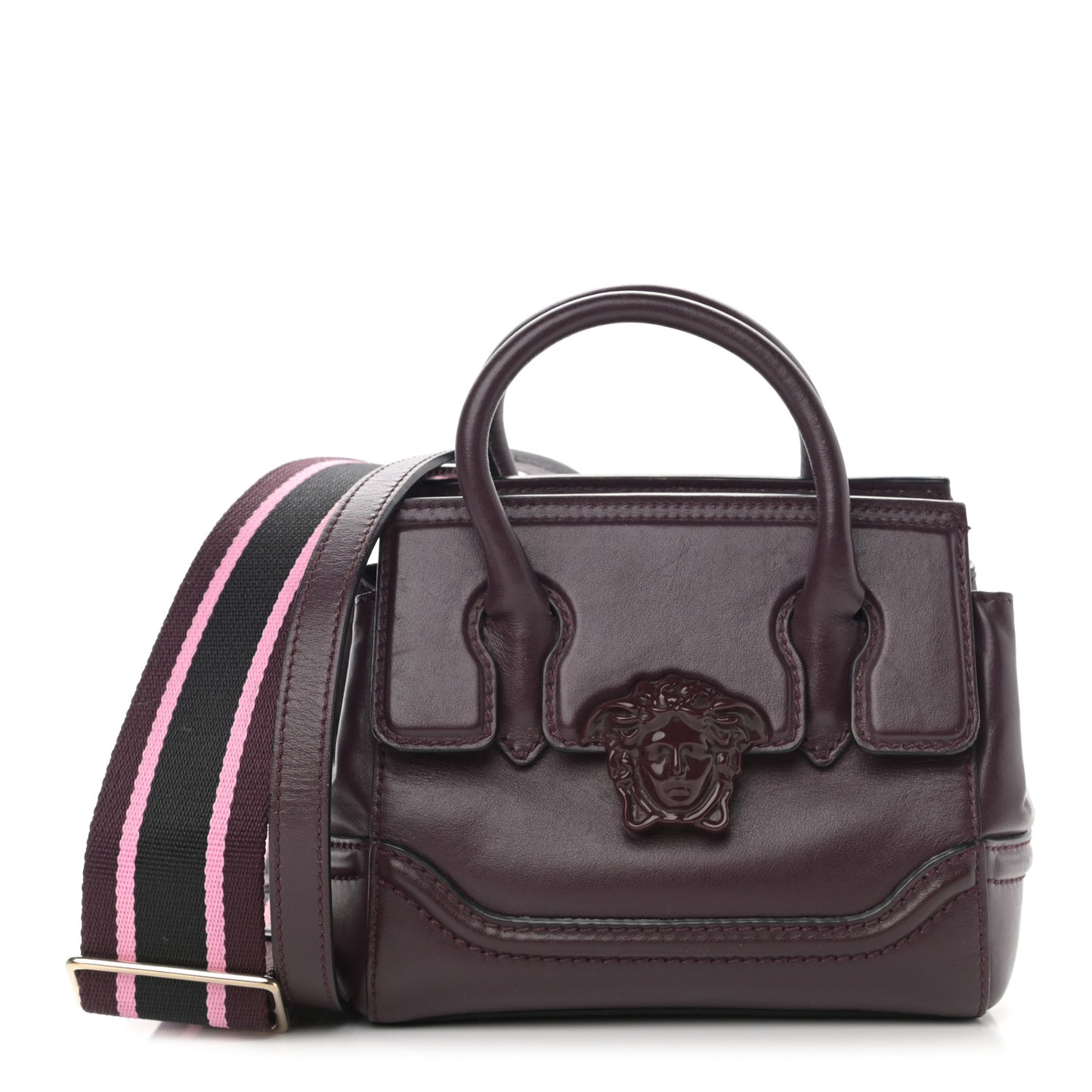 Calfskin Small Palazzo Empire Bag Burgundy