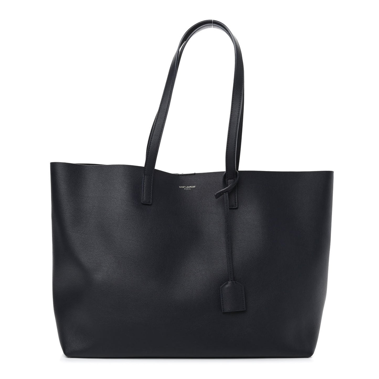 Calfskin Large Shopping Tote Deep Marine