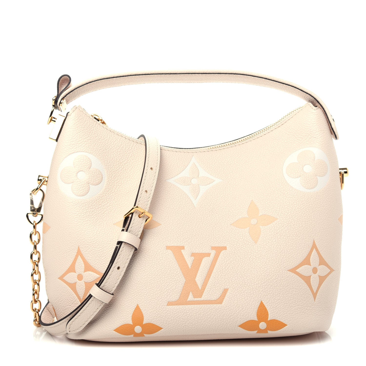 Louis Vuitton Empreinte Monogram Giant By The Pool Marshmallow Hobo Cream Saffron 1 of 10