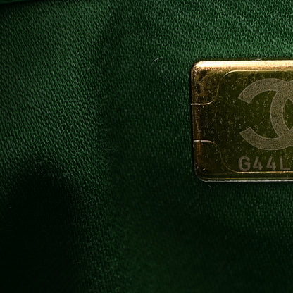 Chanel Caviar Quilted Small Chanel 25 Handbag Green 7 of 10
