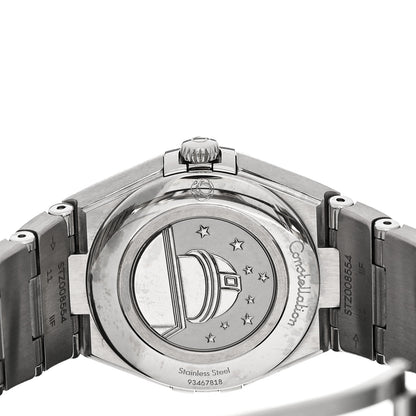 Omega Stainless Steel Diamond 28mm Constellation Quartz Watch Purple 131.10.28.60.60.002 4 of 5